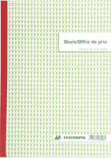 Image EXACOMPTA Manifold "Devis Offre de prix", 297 x 210 mm