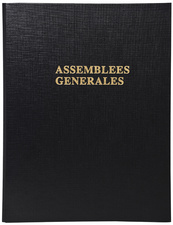 Image EXACOMPTA Reliure "Délibérations Assemblées Générales