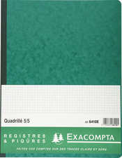Image EXACOMPTA Piqûre "Quadrillé 5/5 folioté", 297 x 210 mm
