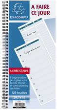Image EXACOMPTA Bloc "A faire ce jour", 297 x 140 mm