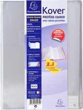 Image EXACOMPTA Heftschoner Kover, PVC, 240 x 320 mm, farblos