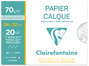 Image Clairefontaine Transparentpapier, 240 x 320 mm