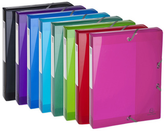 Image EXACOMPTA Sammelbox Iderama, PP, DIN A4, 25 mm, sortiert