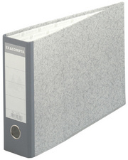 Image EXACOMPTA Ordner Wolkenmarmor, A4 quer, 70 mm, grau