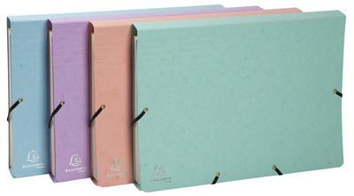 Image EXACOMPTA Fächermappe Aquarel, 12 Fächer, farbig sortiert