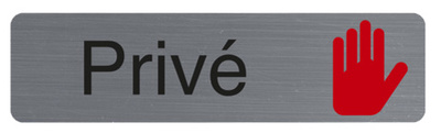 Image EXACOMPTA Hinweisschild "Privé