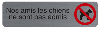 Image EXACOMPTA Hinweisschild "Nos amis les chiens