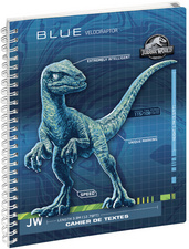 Image EXACOMPTA Cahier de textes Jurassic World "Blue"