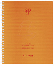 Image EXACOMPTA Agenda de bureau SAD 22W, 2023/2024, 16 mois