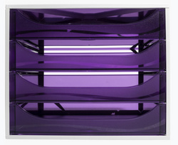 Image EXACOMPTA Schubladenbox ECOBOX, 4 Schübe, violett