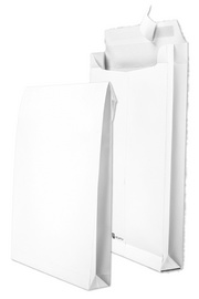 Image SECURITEX Faltenversandtasche, B4, weiß, ohne Fenster