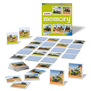 Image Ravensburger  CLAAS memory® - Landmaschinen Geschicklichkeitsspiel