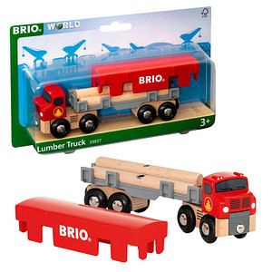 Image BRIO® Holztransporter 33657 Spielzeugauto