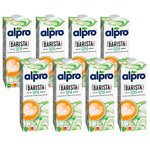 Image alpro® Barista Sojadrink 8 x 1,0 l
