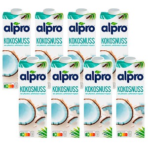 Image alpro® ORIGINAL Kokosnussmilch 8 x 1,0 l