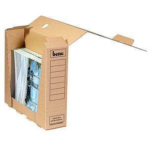 Image 20 bene Archivboxen braun 8,0 x 29,0 x 33,0 cm