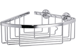 Image tesa Eck-Duschkorb ALUXX, Aluminium verchromt