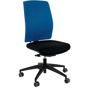 Image ORIGINAL STEIFENSAND Bürostuhl Eserio blau, schwarz Stoff