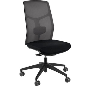 Image ORIGINAL STEIFENSAND Bürostuhl Eserio Netz grau, schwarz Stoff