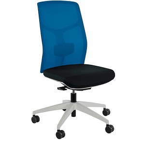 Image ORIGINAL STEIFENSAND Bürostuhl Eserio Netz blau, grau Stoff