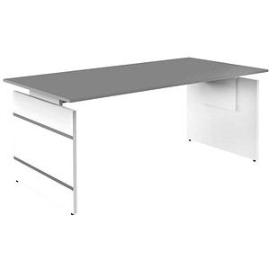 Image kerkmann Wangen-Schreibtisch Form 4, (B)1.800 mm, graphit