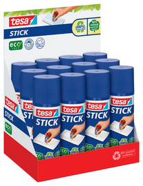 Image tesa ecoLogo Stick Klebestift, 40 g, Thekendisplay