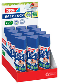 Image tesa ecoLogo Easy Stick Klebestift, 25 g, Thekendisplay