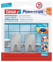 Image tesa Powerstrips Haken SMALL Metall, rechteckig