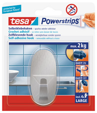 Image tesa Powerstrips Haken LARGE Metall, oval