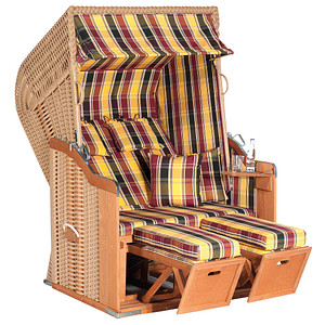 Image Müsing Strandkorb Sunny Smart Rustikal 250 Plus beige