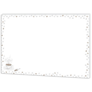 Image Restposten: RNK Verlag Papier-Schreibunterlage "Coffee