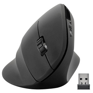 Image speedlink PIAVO Maus ergonomisch kabellos schwarz