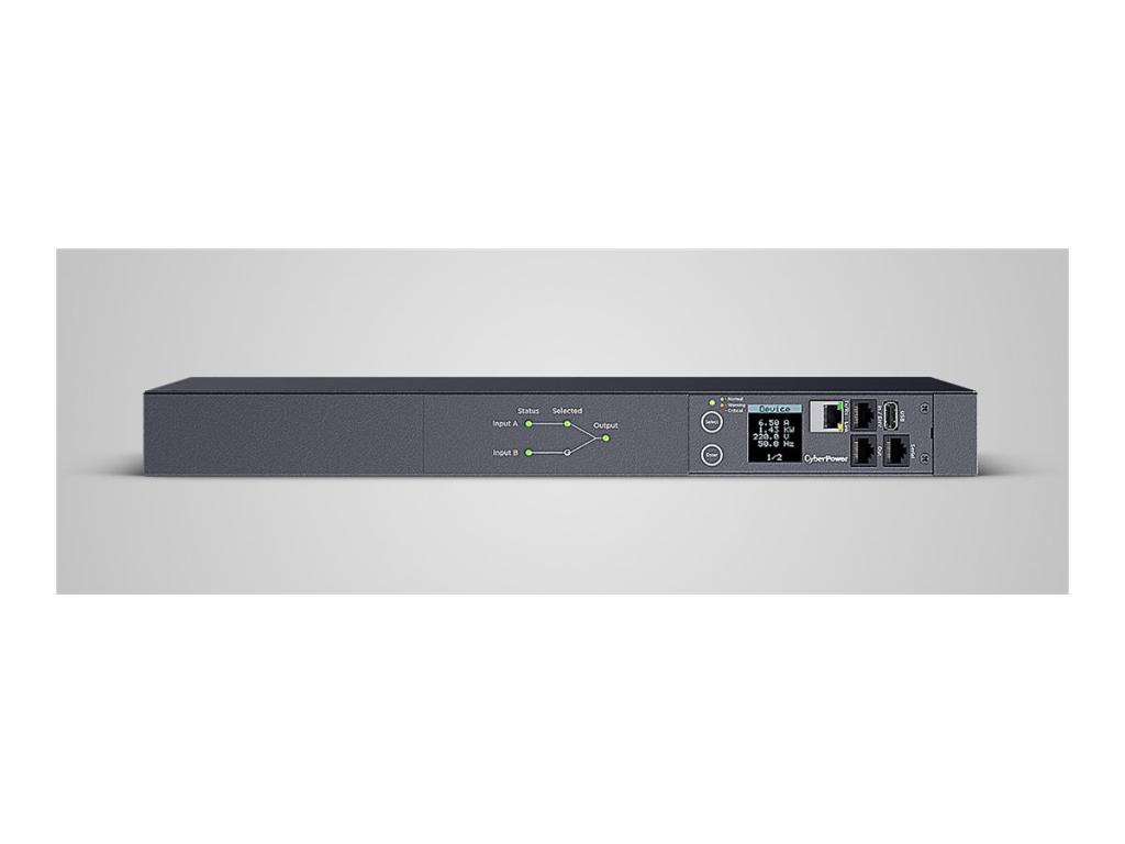 Image CYBERPOWER PDU MBO/ATS Switch 19" 12xIEC-C13 230V/16A