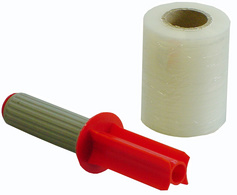 Image HAPPEL Hand-Stretchfolie 100 mm x 150 m, transparent