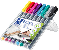 Image STAEDTLER Lumocolor Permanent-Marker 317M, 8er Etui