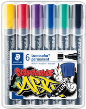 Image STAEDTLER Lumocolor Permanent-Marker 350, 6er Etui