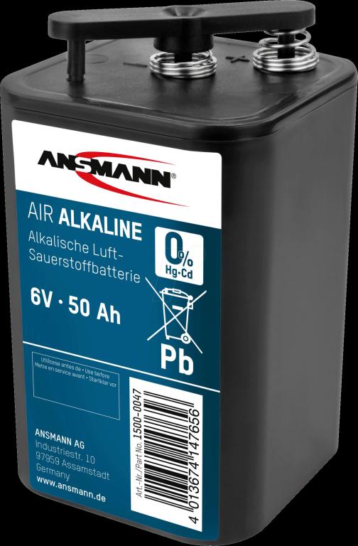 Image ANSMANN Batterie Zink-Luft Alkaline Block (1500-0047)