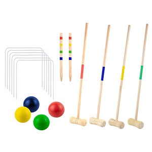 Image Idena Krocketspiel braun