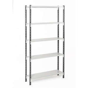 Image Manorga Schwerlastregal AAZ2012505NDAB014 lichtgrau, graphitgrau 125,0 x 50,0 x 200,0 cm