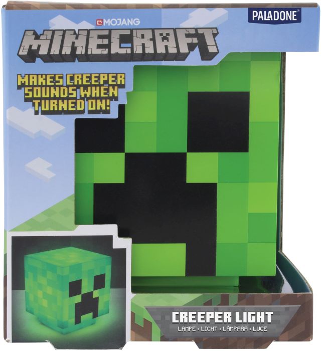 Image Minecraft Creeper Tischleuchte