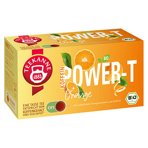 Image TEEKANNE Power-T Orange Bio-Tee 18 Portionen