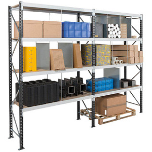 Image Manorga Schwerlastregal EPSIVOL ZR2512104F4D lichtgrau 125,0 x 100,0 x 250,0 cm