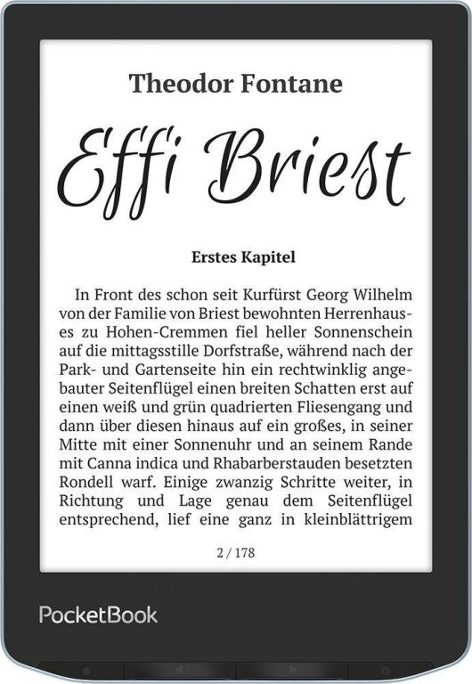 Image POCKETBOOK Verse eReader bright blue mit 212 DPI 8 GB