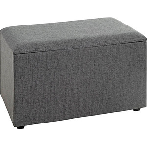 Image HAKU Möbel Sitztruhe 25171 anthrazit Holz 65,0 cm