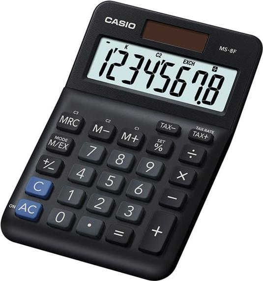 Image CASIO MS-8F Tischrechner schwarz