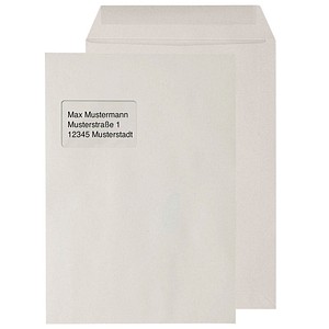 Image MAILmedia Versandtaschen DIN C4 mit Fenster grau 250 St.