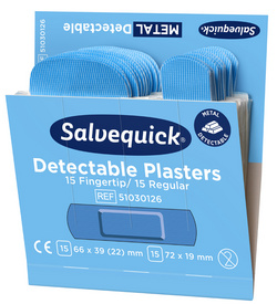 Image CEDERROTH Salvequick Nachfüllpackung, Fingerkuppen-Pflaster