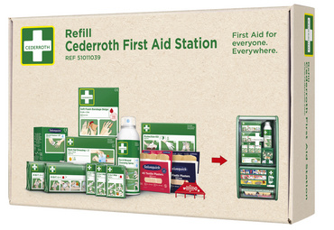 Image CEDERROTH Nachfüllpackung für Erste-Hilfe-Station 51011026
