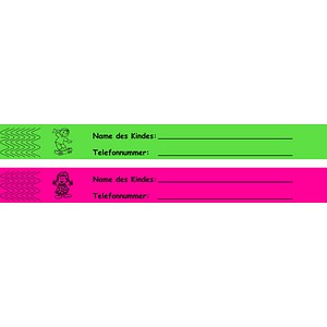 Image 100 WOLF & APPENZELLER Sicherheitsbänder für Kinder grün