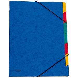 Image DONAU Ordnungsmappe 7 Fächer blau